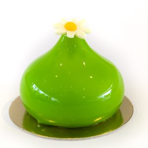 Entremet individual de Pistacho Guanabana
