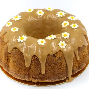 QUEQUE BANANO CARAMELO 10 PORCIONES