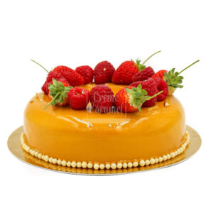 ENTREMET DE CARAMELO BERRIES 10 A 12 PORCIONES