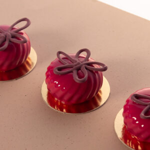 ENTREMET INDIVIDUAL DE VAINILLA FRAMBUESA