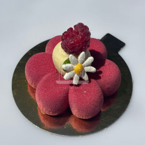 ENTREMET INDIVIDUAL DE VAINILLA FRAMBUESA